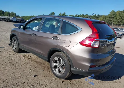 2015 Honda Cr-V Lx из США, поврежденный, VIN 2HKRM4H35FH602468